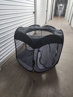 Foldable puppy play pen