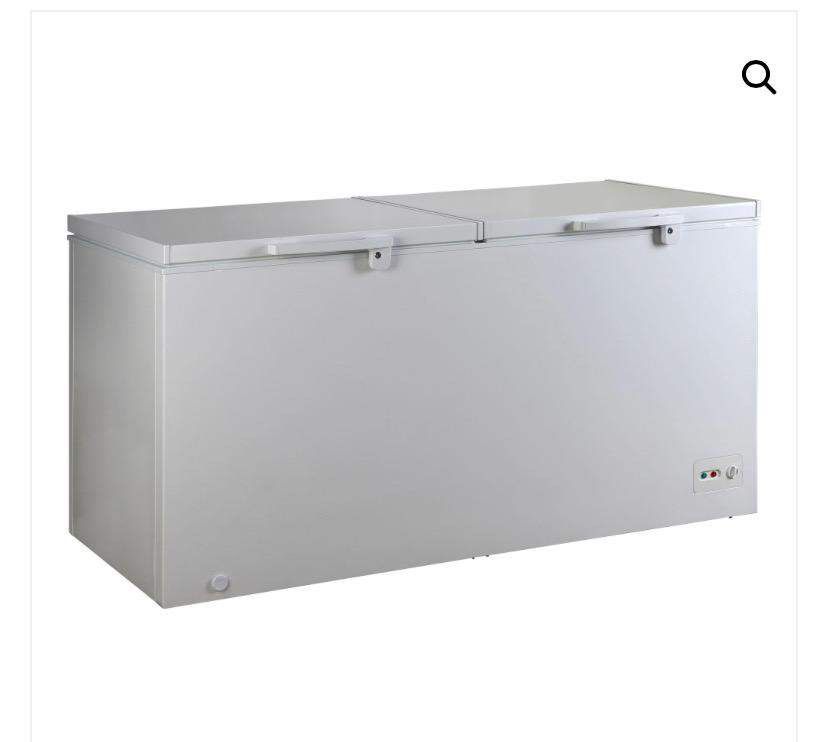 Midea Chest Freezer 2 Door 18 cubic feet MFCD52A2BAW