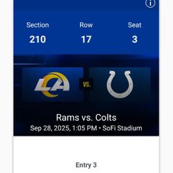 Rams Vs Colts