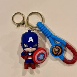 Captain America Keychain.
