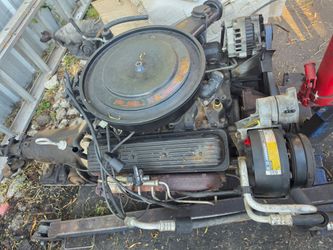 305 v8 (5.0) engine and 700r4 2wd transmission all complete