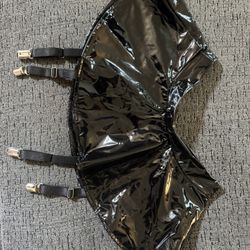 Latex Micro Mini Skirt Size Medium