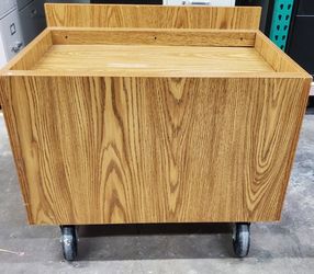 Rolling Wooden Cart