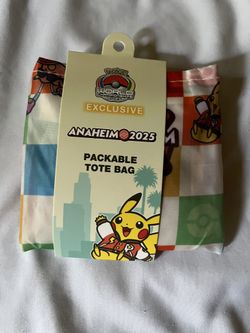 Pokémon Worlds Packable Tote