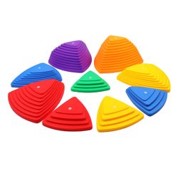 Very Lightly Used Houseables Stepping Stones For Kids, Balance Play Stone, Set Of 9