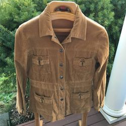 American Brand Paris Blues Outerwear Size L Corduroy Coat Jacket