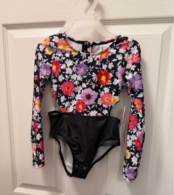 New! Wallflower Floral Bathing Suit *5T