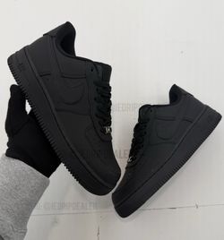 Nike Air Force 1 ‘07 Casual Shoes Black