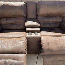 Recliner Couch Set