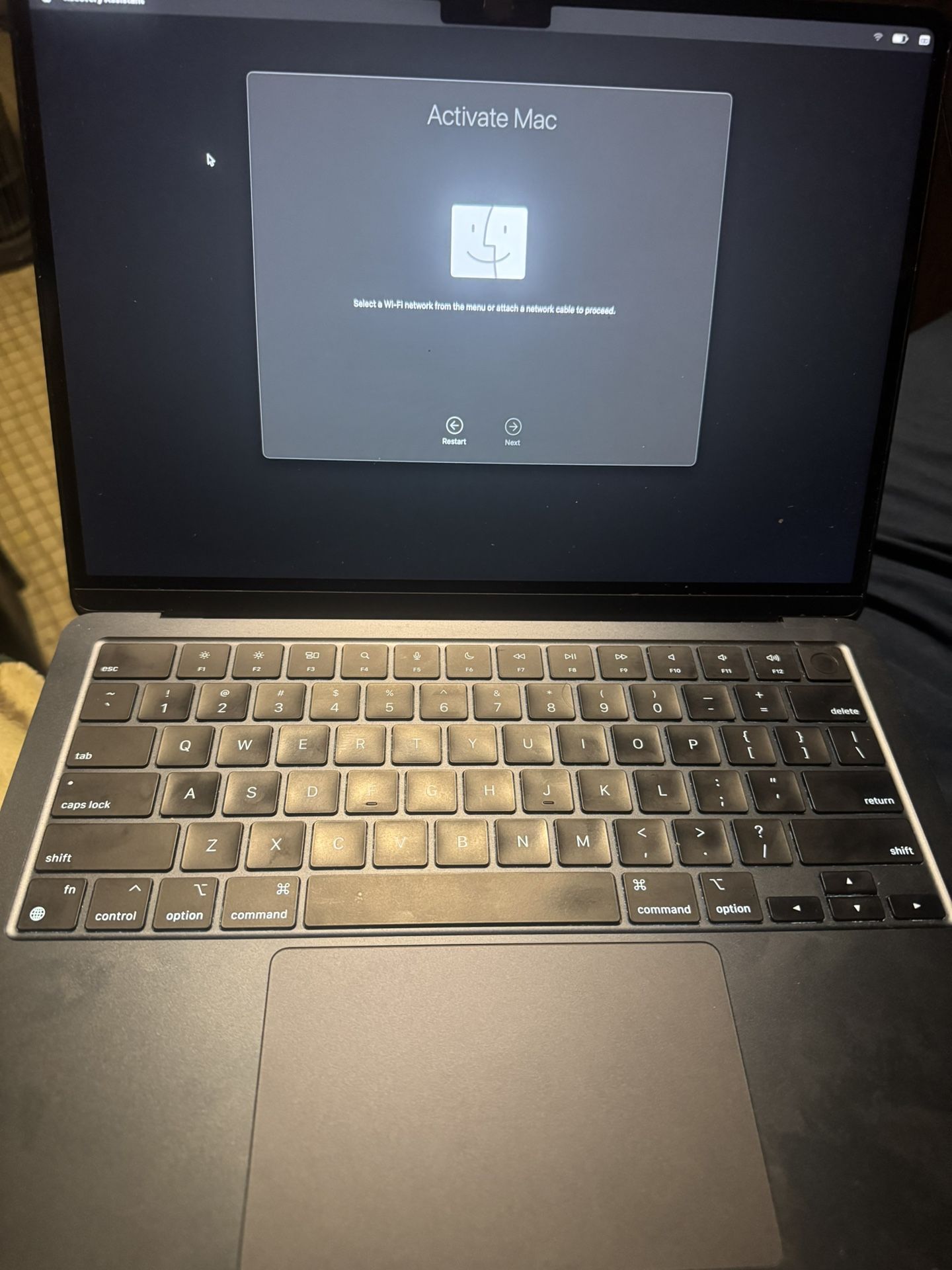 2022 MacBook Air Locked