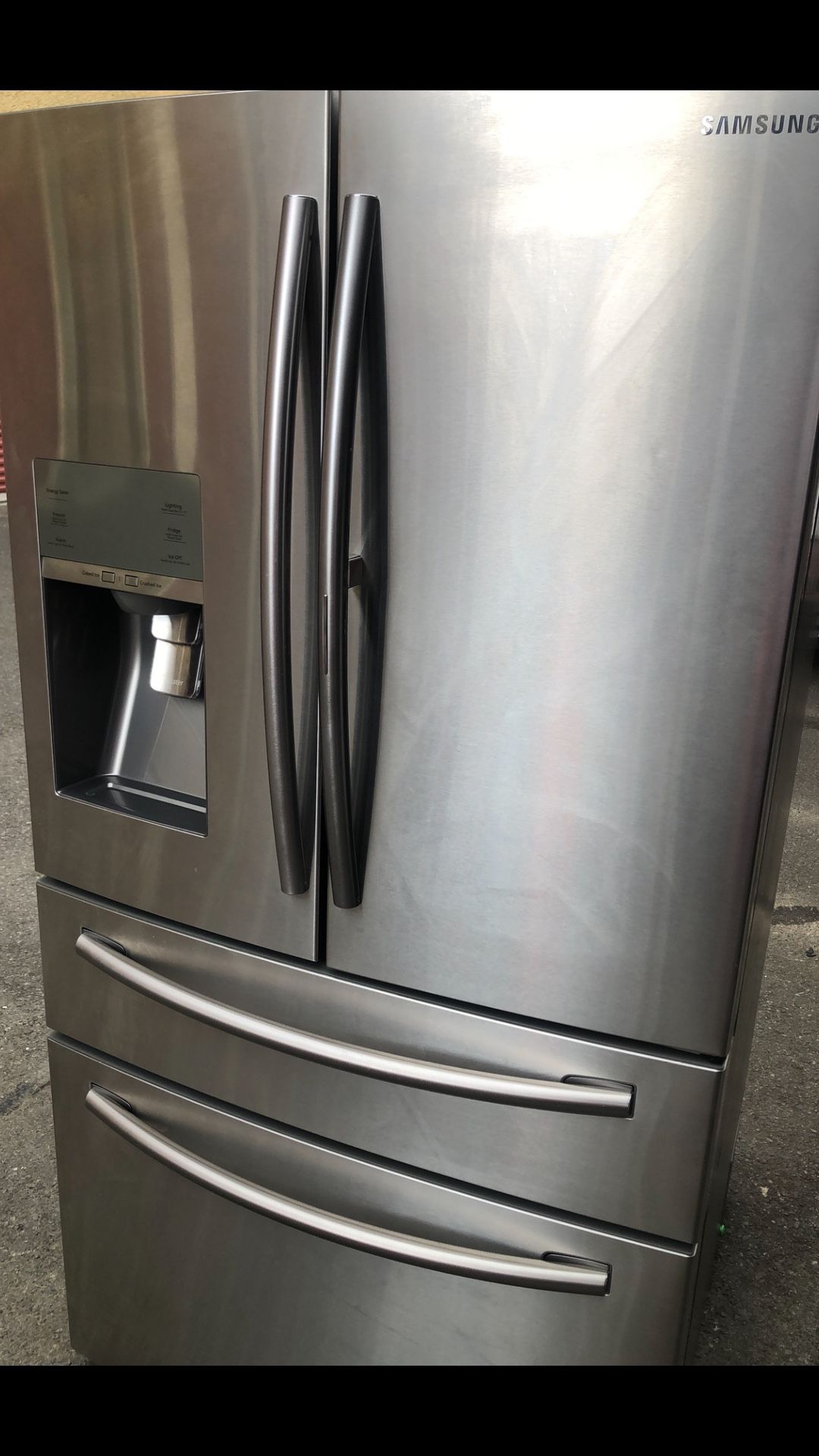 Beautiful Samsung Stainless Steel Four-Door Front Door Refrigerator DELIVERY