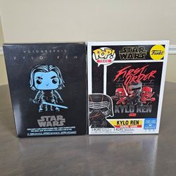 Kylo Ren Funko Pop And Tee Bundle, Size L $60