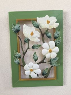 Metal flower frame