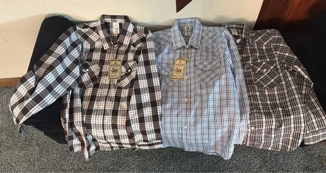 NEW BOY SHIRTS‼️ ALL FOR $15 (size 14/16)