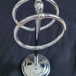 Polder Towel Ring/Chrome Stainless Steel 12" Tall