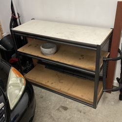 3-tier Metal Adjustable Garage Shelving