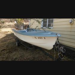 14ft fiberglass boat $500 SERIOUS BUYERS ONLY!   OR BEST OFFER!!!  AS IS!!!!