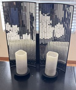Mirror Wall Candle Sconces
