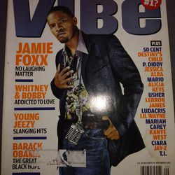 Vibe Magazine September 2005. Featuring Jamie Foxx.