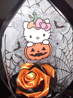 Black And Orange Single Eternal Roses 