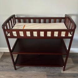 Infant Changing Table with Pad
