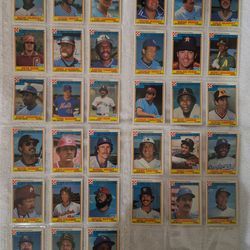 1984 Topps Ralston Purina 33 card set