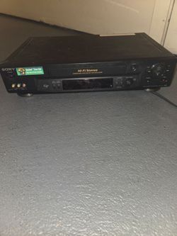 Sony Hi5 Auto head cleaner video recorder player