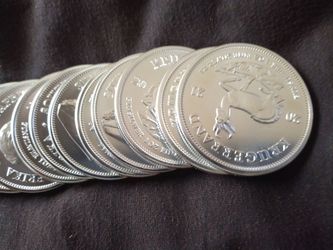 25 krugerrand rounds