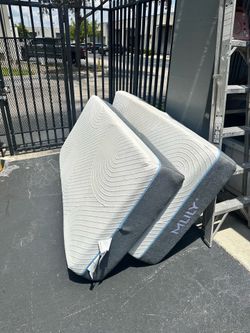 2  electric  Base and  mlily mattresses