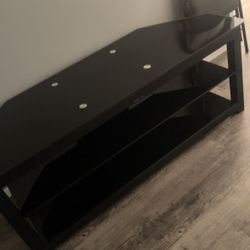 Glass TV Stand