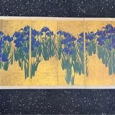 Japanese Art, Irises