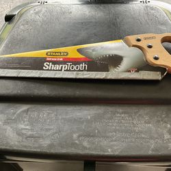 $10-Stanley 20” Sharp Tooth Hand Saw - Excellent Condition