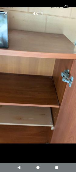 Wooden Storage Cabinet Armoire