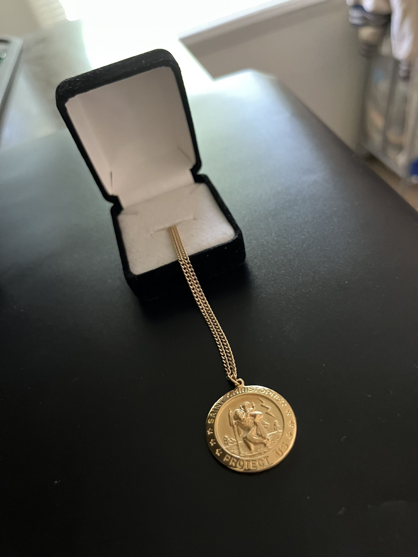 Jewels By Lux Gold Filled St. Christopher 24 In Chain