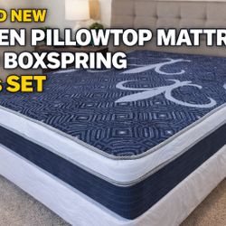🟢QUEEN PILLOWTOP SET $219 