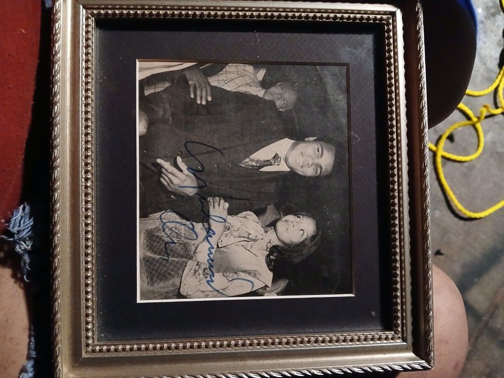 Signed Photo Of Muhammad Ali