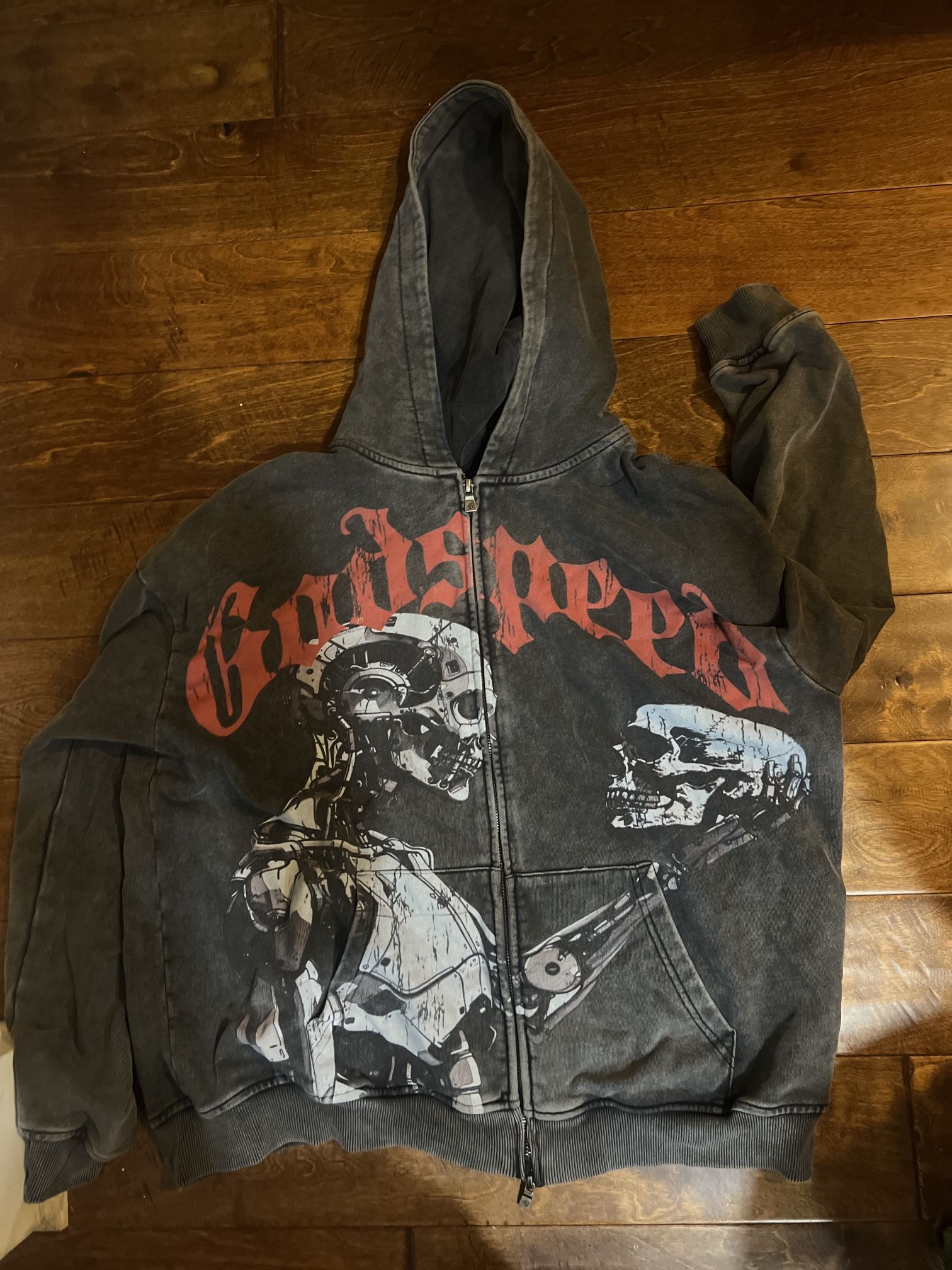 godspeed athleisure hoodie double zip