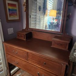 Antique Dresser All Wood