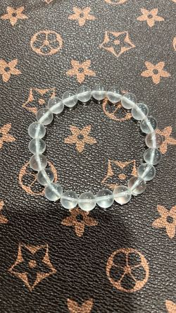 Natural Clear Quartz Bracelet 10mm Genuine Crystal Beaded