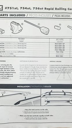 Thule car roof rack for Sale in Pembroke Pines FL OfferUp