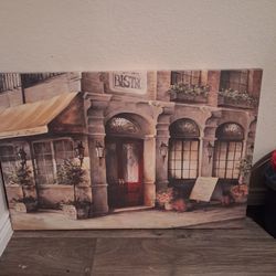 Large canvas portrait