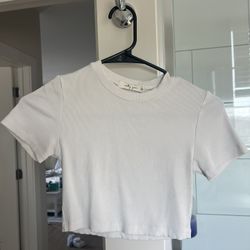 Molly Green white crop top