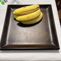 decorative wooden tray of excellent quality in excellent condition can be used as a decoration, perfectly combined with any interior.