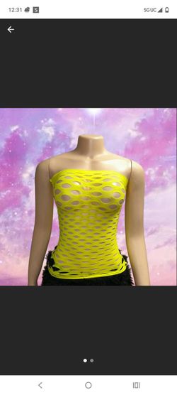 Yellow fishnet