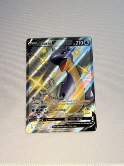 Pokémon TCG Lapras V Shiny Holo Rare Full Art SV110/SV122 Shining Fates English