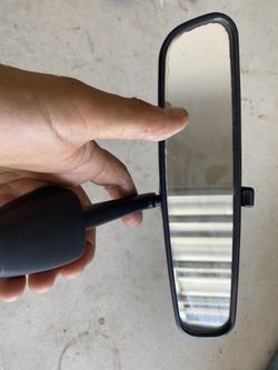 Nissan 300zx. Rear view mirror