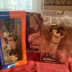 Mo Vaughn & Barry Bonds Sport Figures