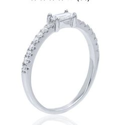 7 1/2 Sterling Silver Ring 