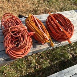 3 -100. Ft.long  Each. Extension Chord