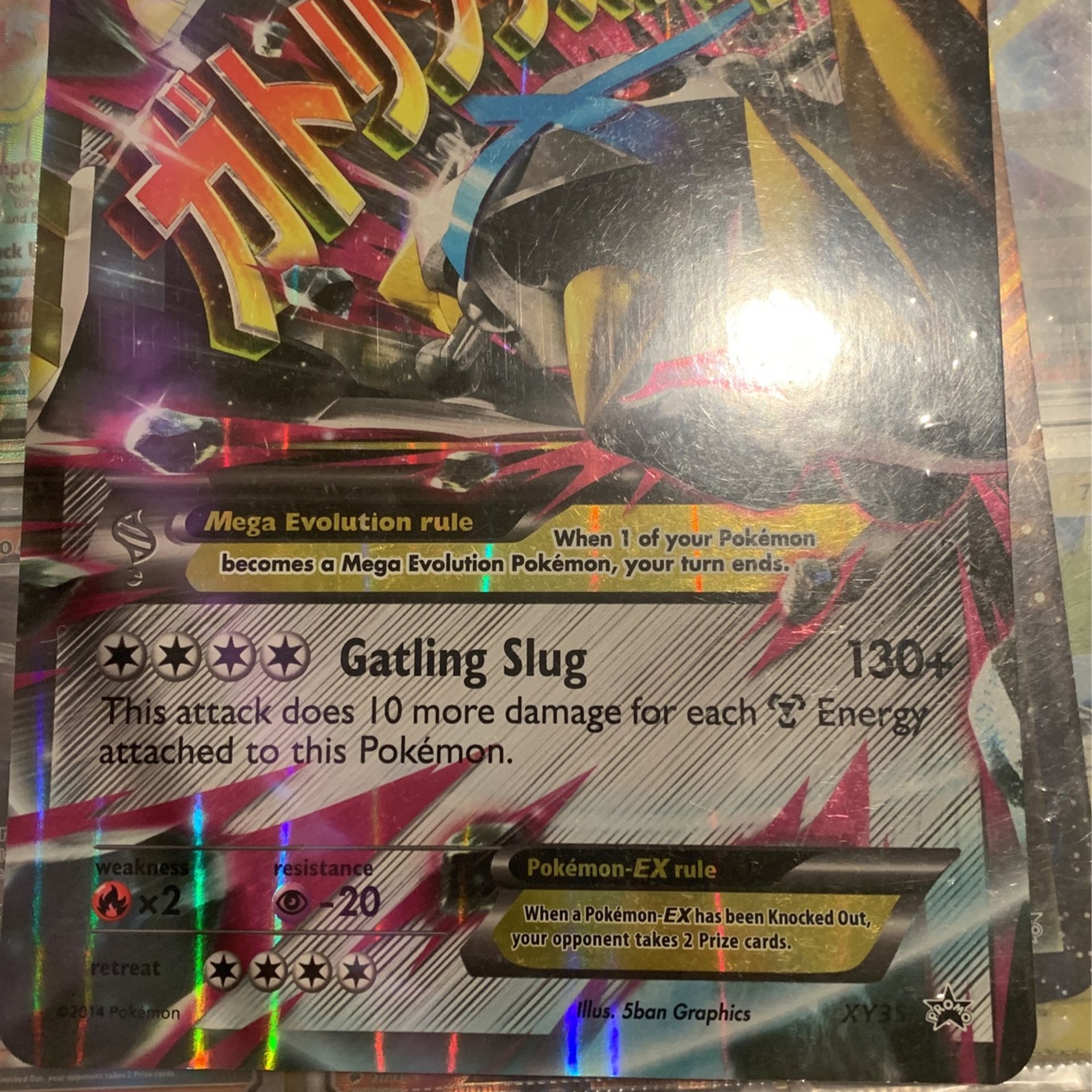 Giant Pokémon Cards And Regular Gx And One Gold Star